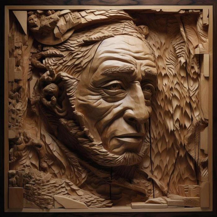 نموذج ثلاثي الأبعاد لآلة CNC 3D Art 